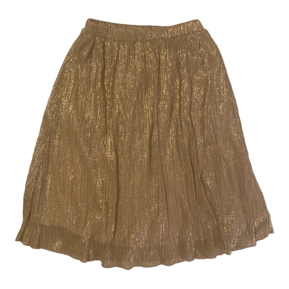 Nordstrom's Ruby & Bloom Little Girl's Gold Skirt Size M 8/10